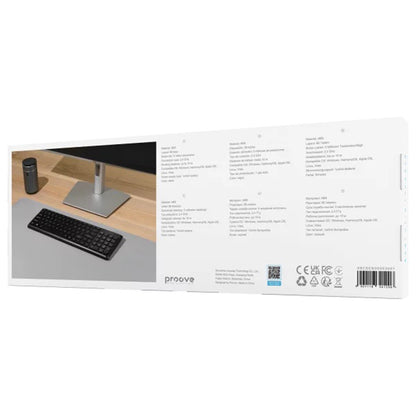 Proove Classic Wireless Keyboard, Black KBCDEN00003001