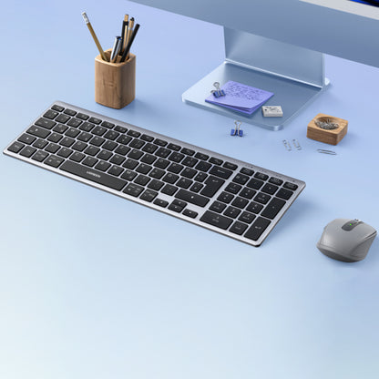 Klawiatura bezprzewodowa UGREEN K552 (75163), BT / Wi-Fi, Czarna