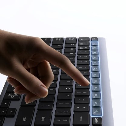 Klawiatura bezprzewodowa UGREEN K552 (75163), BT / Wi-Fi, Czarna