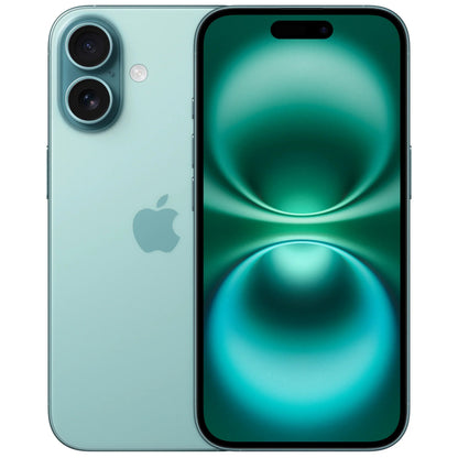 Apple iPhone 16 Mobile Phone, 128GB, Teal MYED3ZD/A