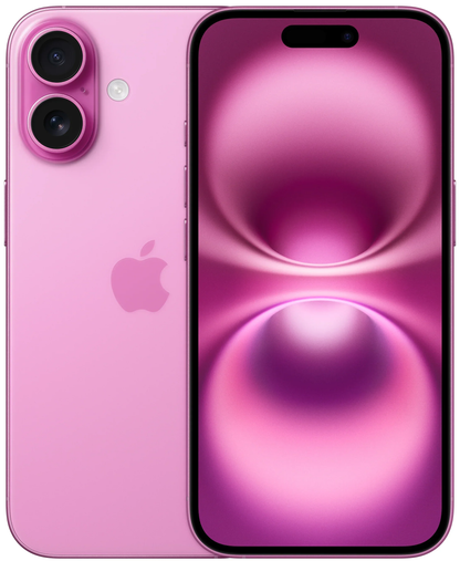 Mobilny Telefon Apple iPhone 16, 128GB, Różowy Specyfikacja Indie MYEA3HN/A