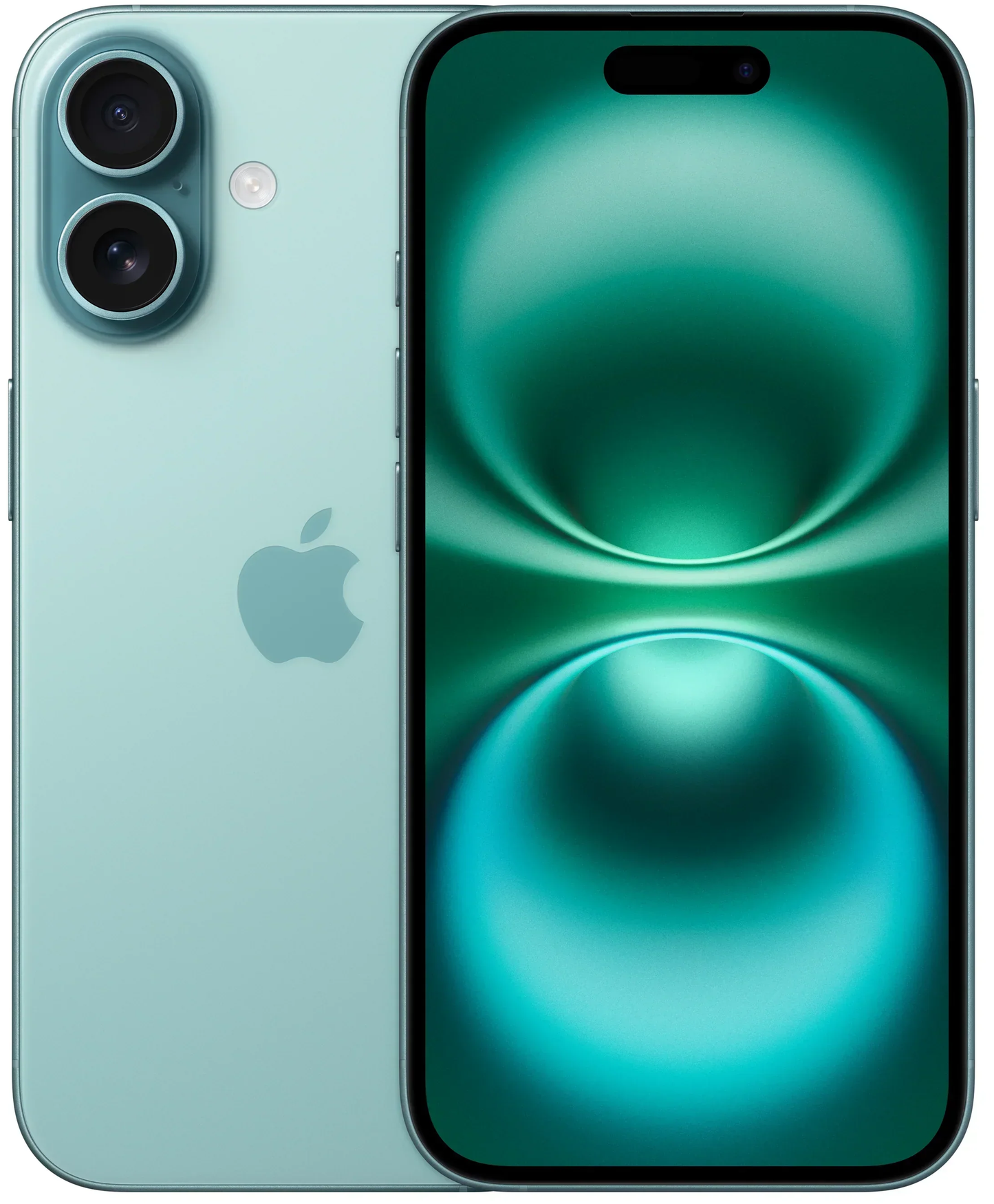 Mobilny Telefon Apple iPhone 16, 128GB, Teal India Spec MYED3HN/A