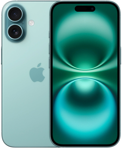 Mobilny Telefon Apple iPhone 16, 128GB, Teal India Spec MYED3HN/A
