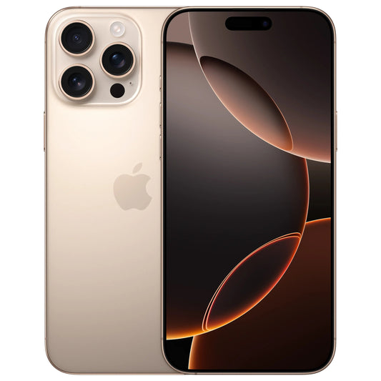 Telefon komórkowy Apple iPhone 16 Pro Max, 256GB, Titanium Desert Sand MYWX3ZD/A