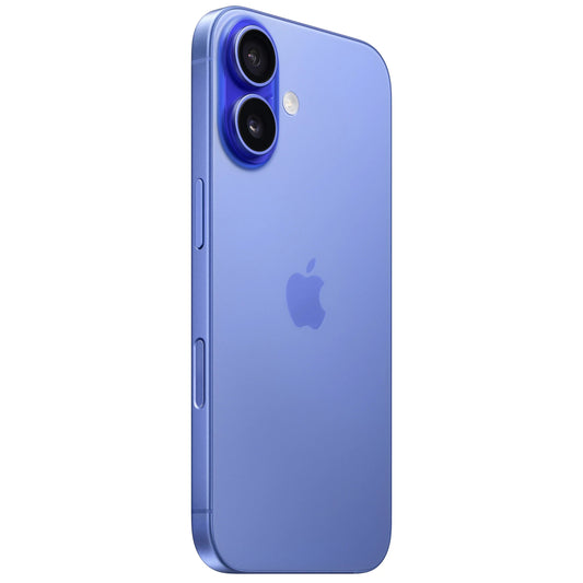 Apple iPhone 16 Mobile Phone, 128GB, Ultramarine MYEC3ZD/A