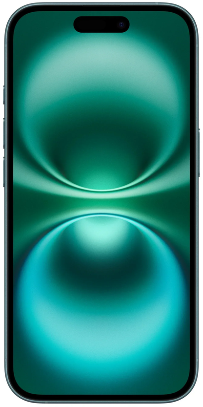 Mobilny Telefon Apple iPhone 16, 128GB, Teal India Spec MYED3HN/A