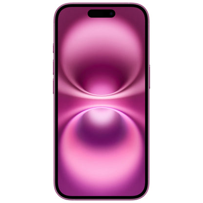 Apple iPhone 16 Mobile Phone, 128GB, Pink MYEA3ZD/A