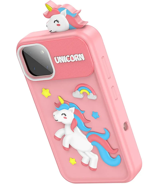 Telefon komórkowy HOCO Y103 Kids, Wyświetlacz 2.8 cala, Różowy