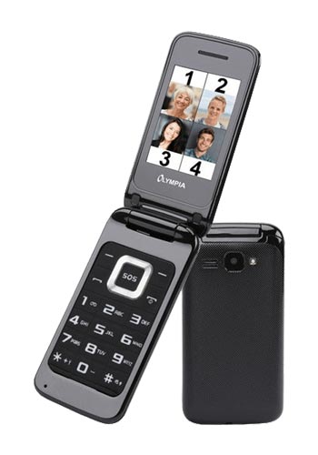 Telefon komórkowy Olympia Luna Dual SIM, Black 2210