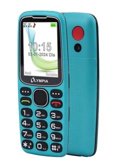 Telefon komórkowy Olympia Star, 32MB, Turquoise 2245