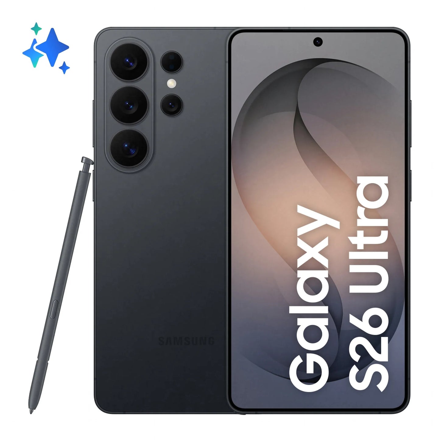Samsung Galaxy S26 Ultra Mobile Phone, 512GB, 12GB, Black SM-S948BZKGEUB