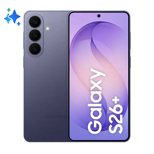 Samsung Galaxy S26+ Mobile Phone, 256GB, 12GB, Cobalt Violet SM-S947BZVDEUB