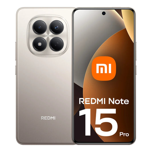 Telefon komórkowy Xiaomi Redmi Note 15 Pro 4G, 256GB, 8GB, Titanium MZB0MGWEU