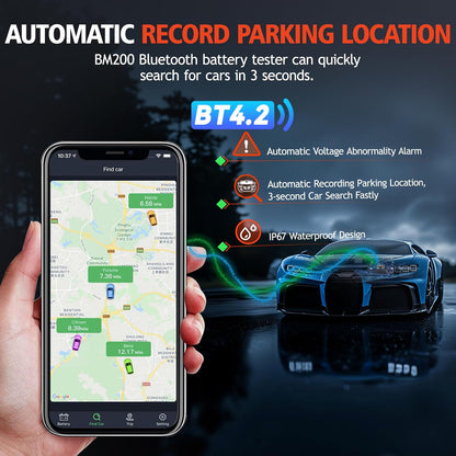 Tester Bluetooth Monitorowanie Akumulatora Samochodowego Ancel BM200