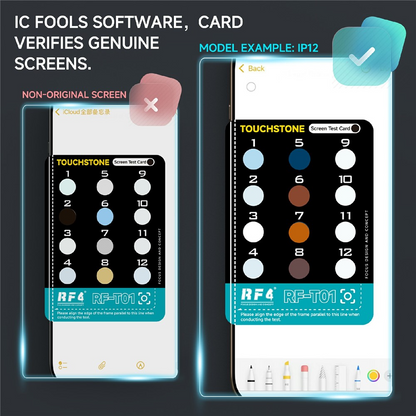 RF4 RF-T01 Display Polarization Tester for Apple iPhone 12 - 17 Series