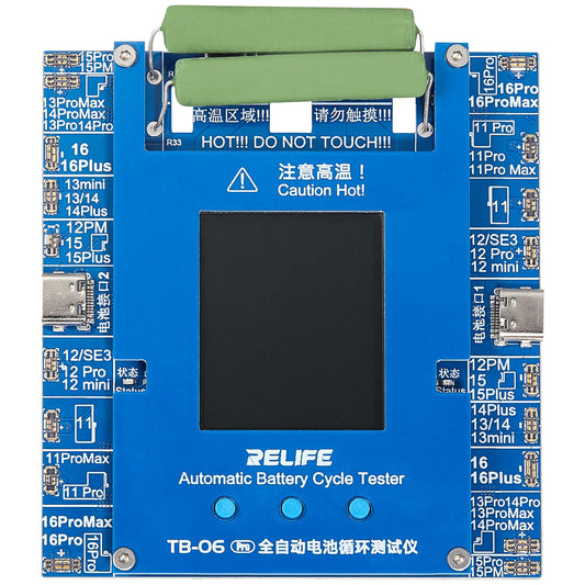 Tester Service Relife TB-06 Pro do sprawdzania liczby cykli baterii Apple iPhone 11 - 16 Series
