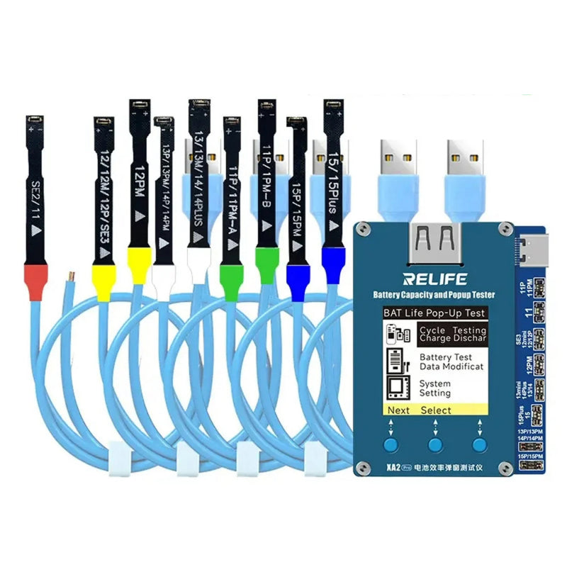 Tester Service Relife XA2 Pro do Akumulatora Apple iPhone 11 - 15 Series