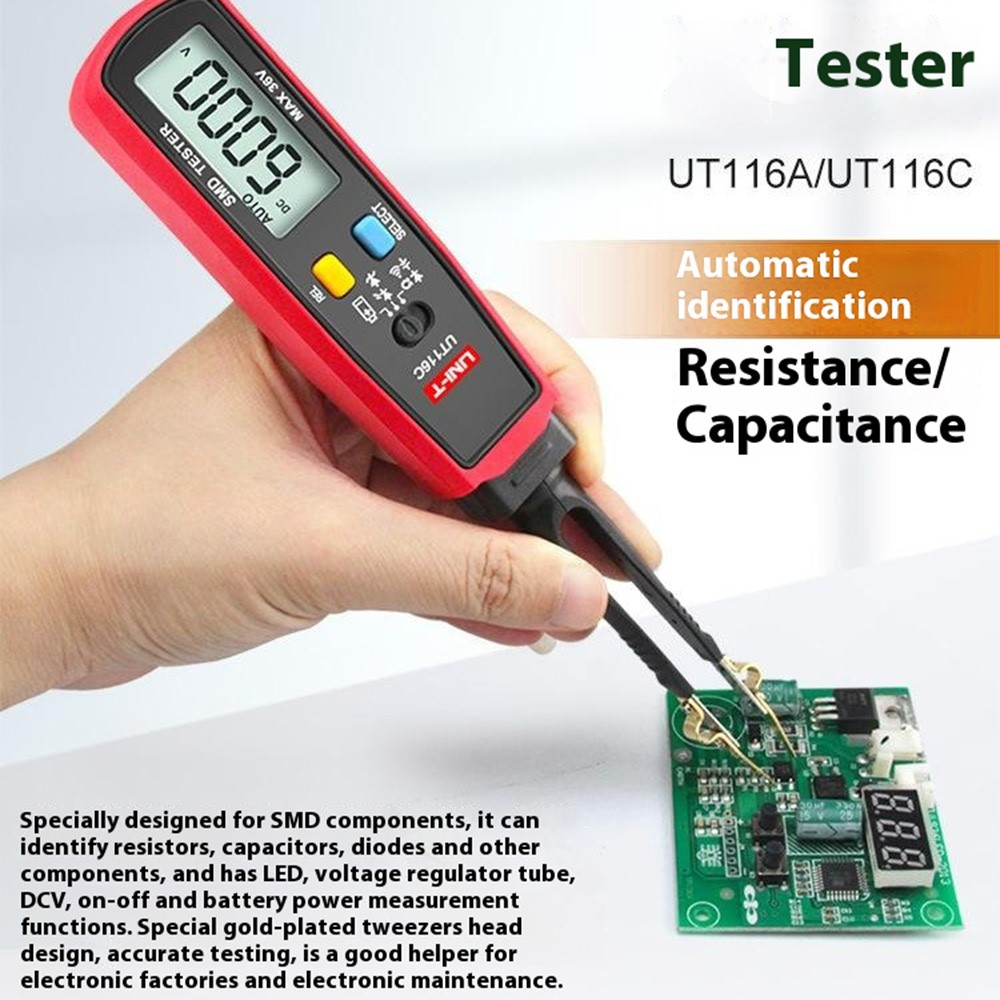 Tester serwisowy typu pęseta UNI-T UT116C