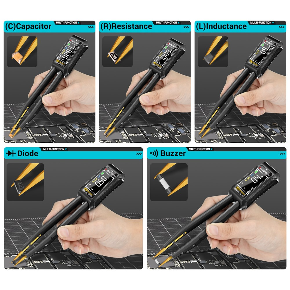 Tester serwisowy typu pęseta ANENG GN702