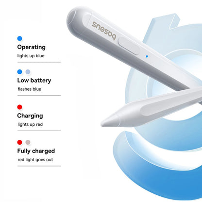 Baseus Smooth Writing 2 Series Touch Pen for Apple iPad, Active Wireless Version, White P80015802213-03