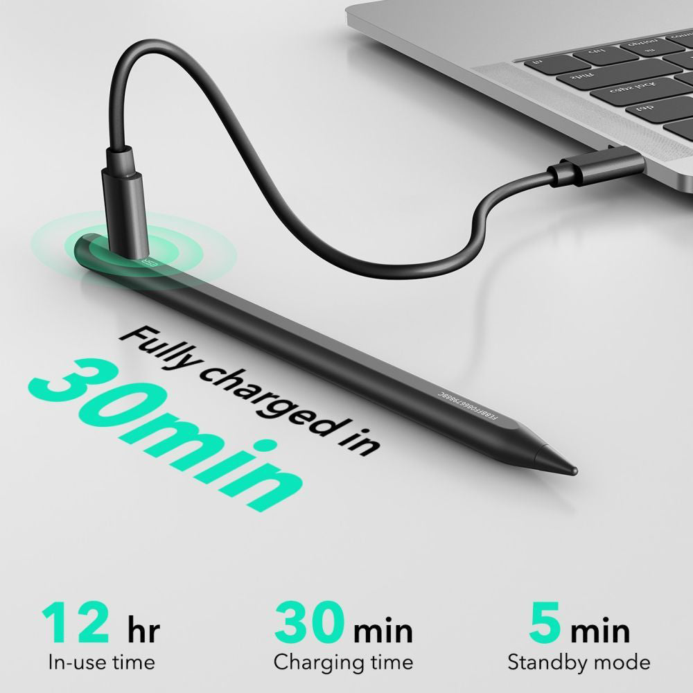 Rysik ESR Geo dla Apple iPad, Wersja Aktywna, Czarny