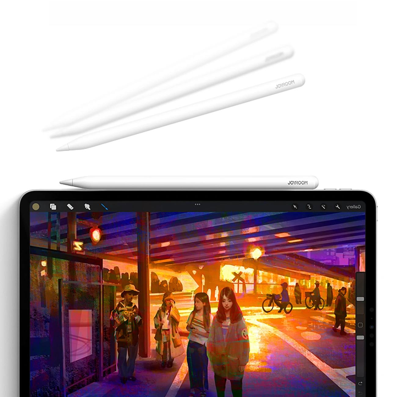 Touch Pen Joyroom JR-X9S Pro for Apple iPad, Active Version, White