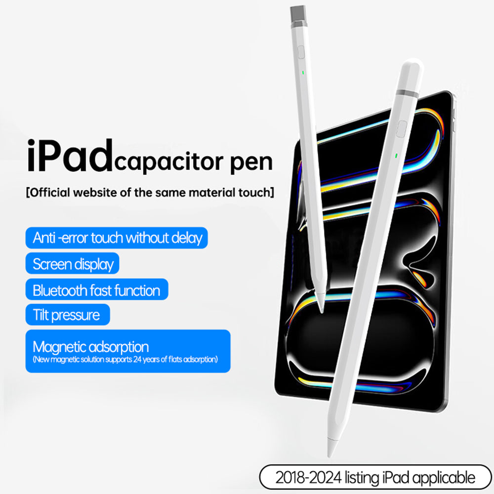 Touch Pen Techsuit AP01 Pro dla Apple iPad, Wersja Aktywna, Biały