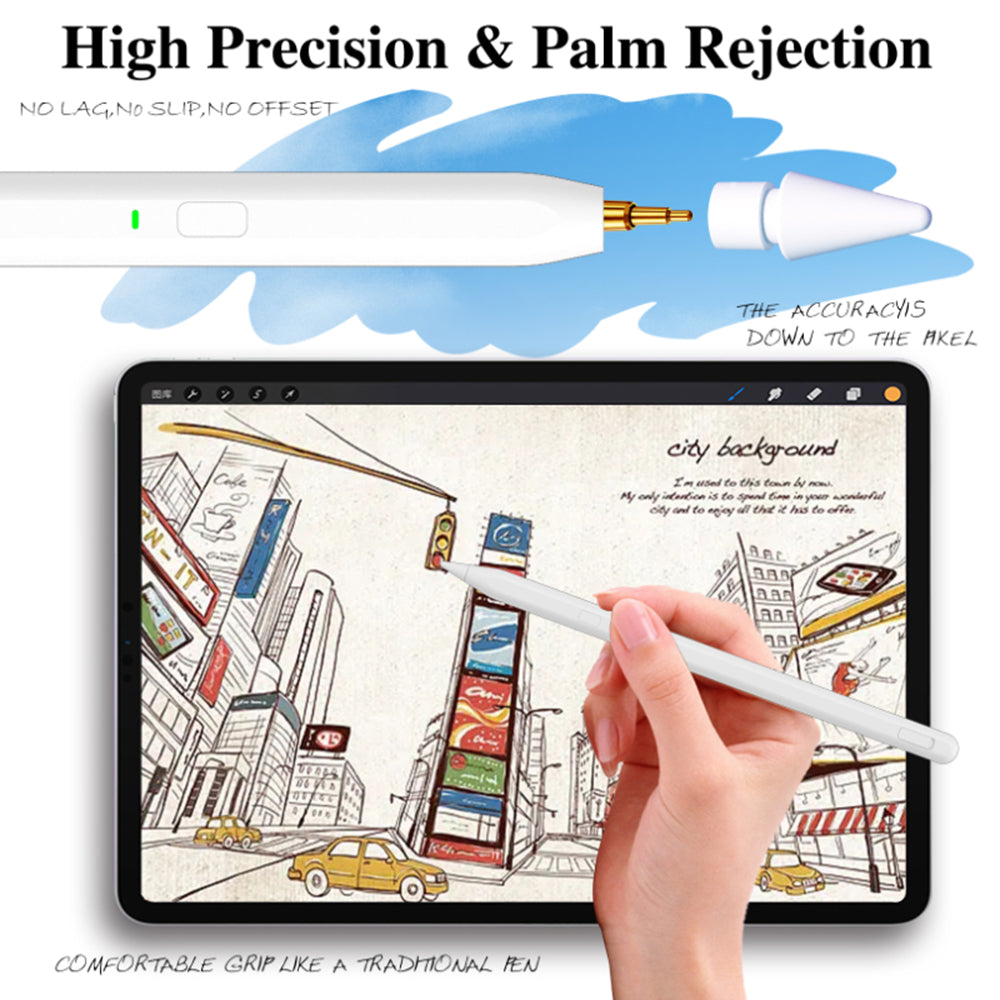 Touch Pen Techsuit F97 dla Microsoft Surface, Wersja Aktywna, Czarny