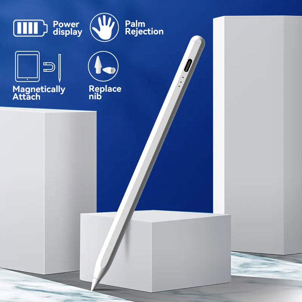 Touch Pen Techsuit JA04 dla Apple iPad, Wersja Aktywna, Biały