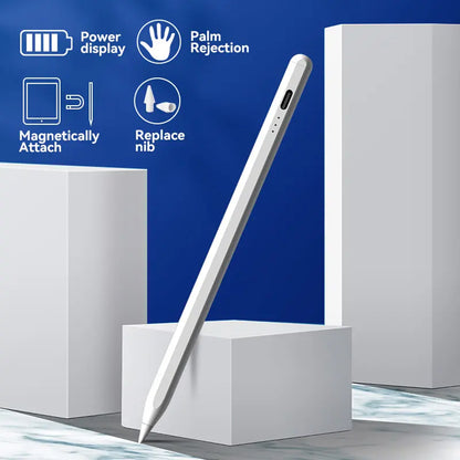 Touch Pen Techsuit JA04 dla Apple iPad, Wersja Aktywna, Biały