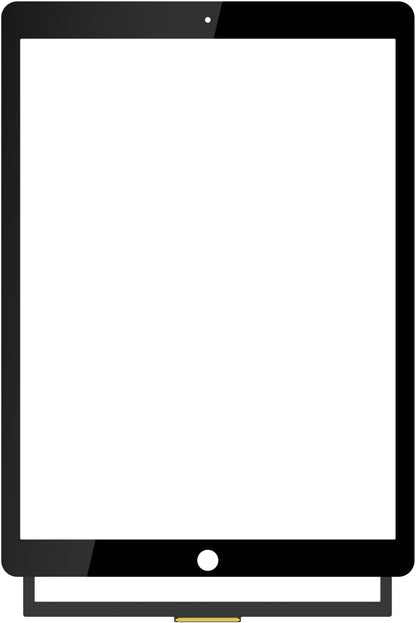 Touchscreen Forward Guard OCA do Apple iPad Pro 12.9 (2017), Czarny