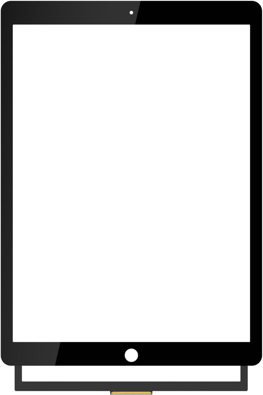 Touchscreen Forward Guard OCA do Apple iPad Pro 12.9 (2017), Czarny