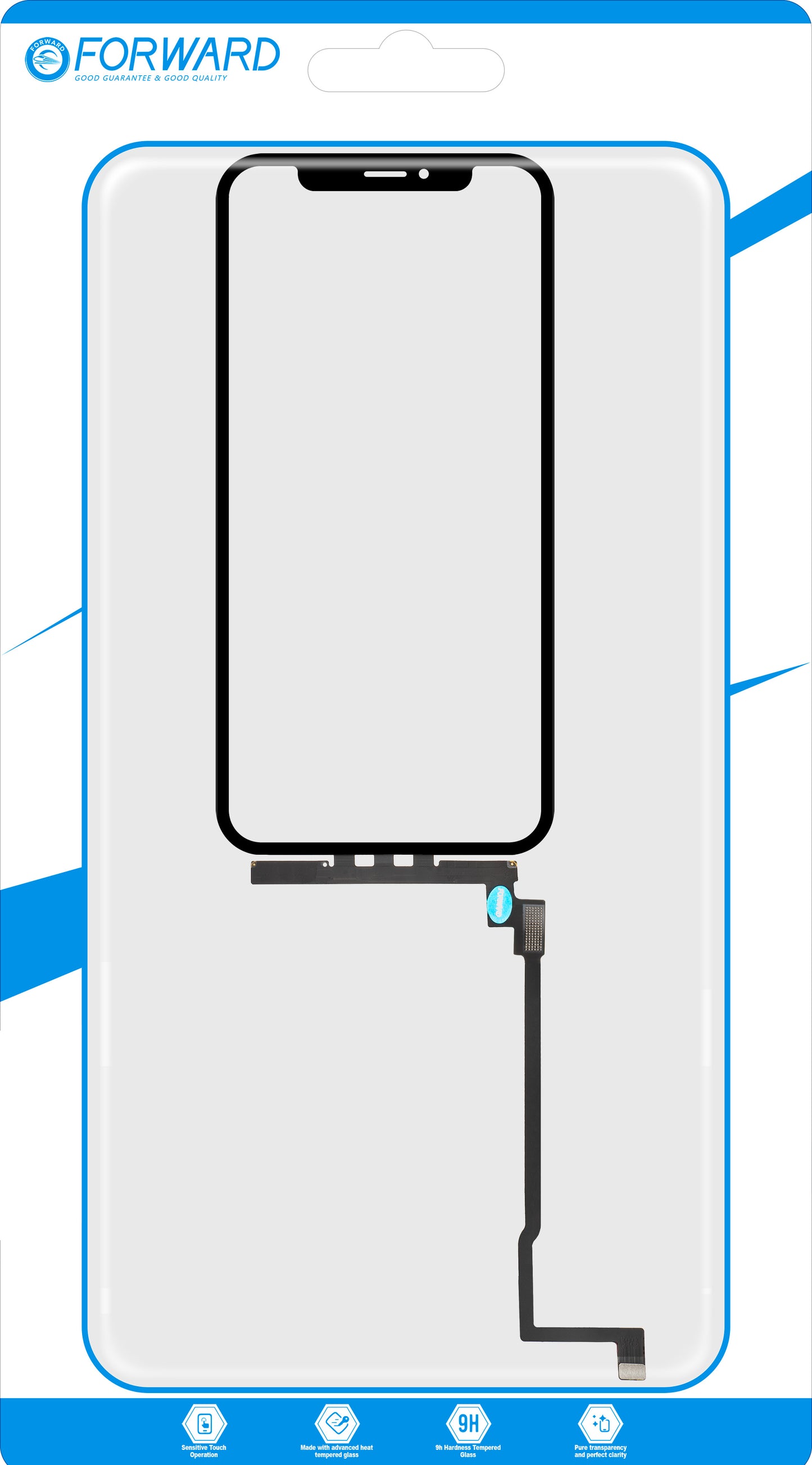 Touchscreen Forward Guard OCA do Apple iPhone 11 Pro, czarny