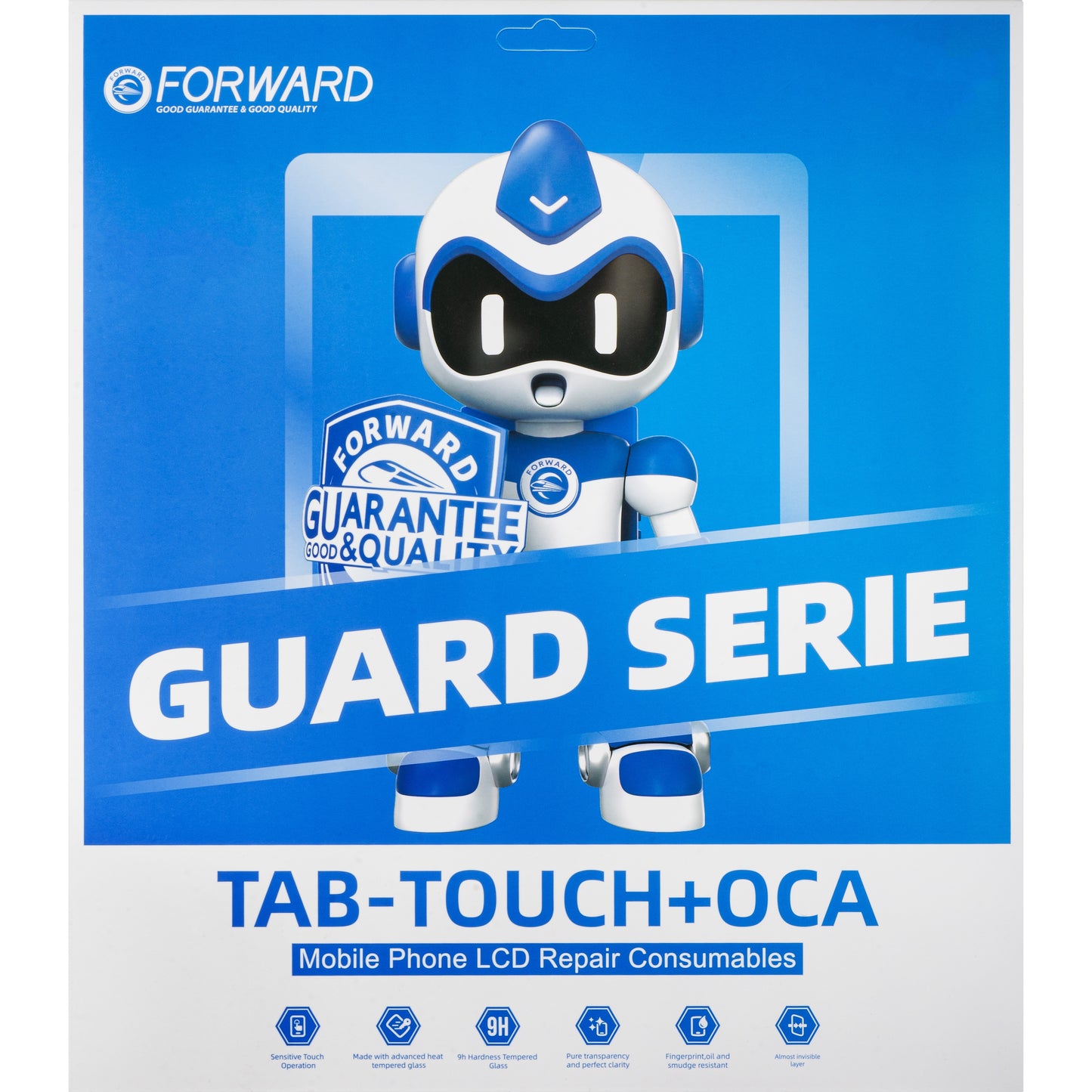 Touchscreen Forward Guard OCA do Apple iPad Air (2020), Czarny