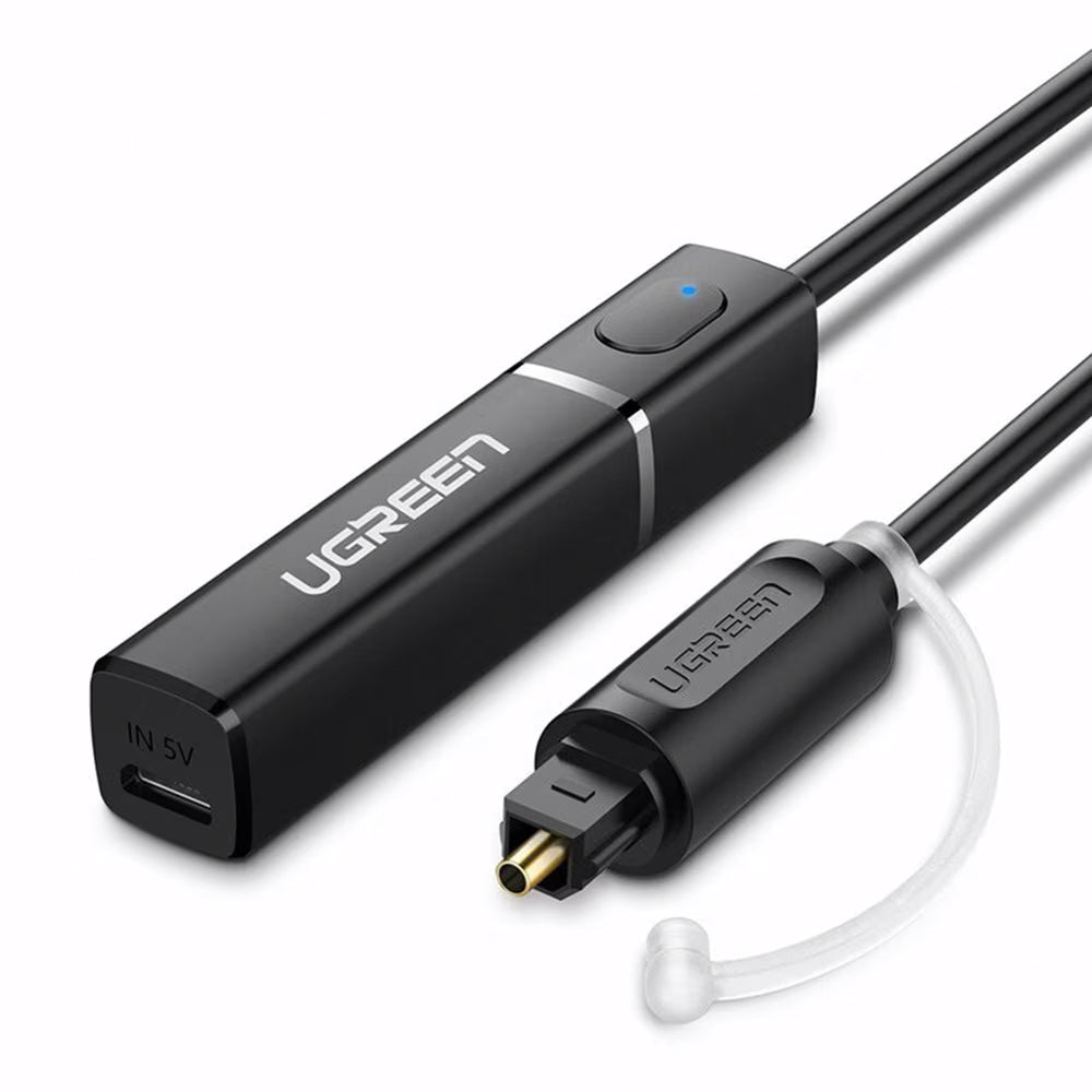 Transmiter Bluetooth UGREEN CM150, Optyczny, Czarny