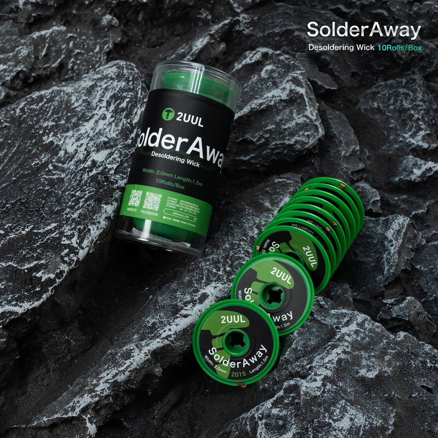 Tresa 2UUL DW15, 2mm, 1,5m, Zestaw 10 sztuk