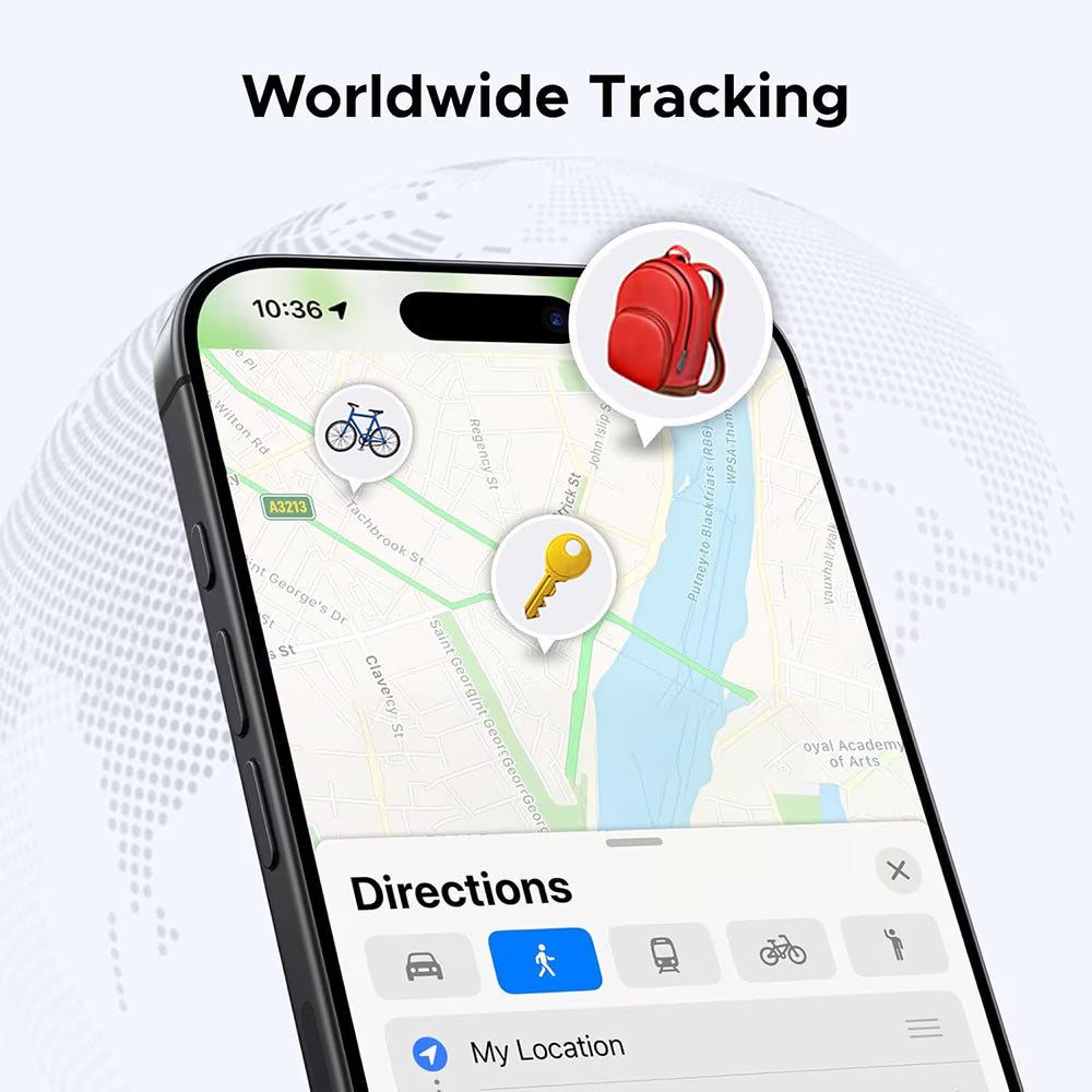 UGREEN SmartTag CM816 (45297) dla serii iOS, Szary