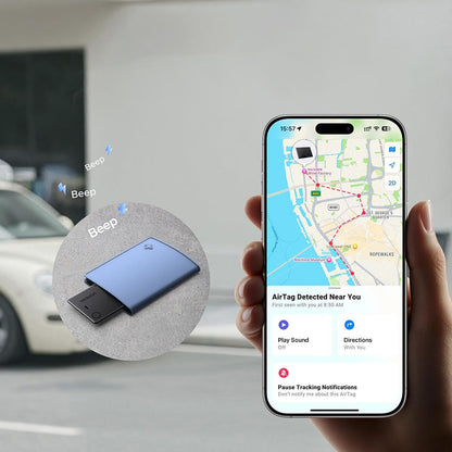 UGREEN SmartTag Smart Finder Slim 3 CM921 dla serii iOS, czarny