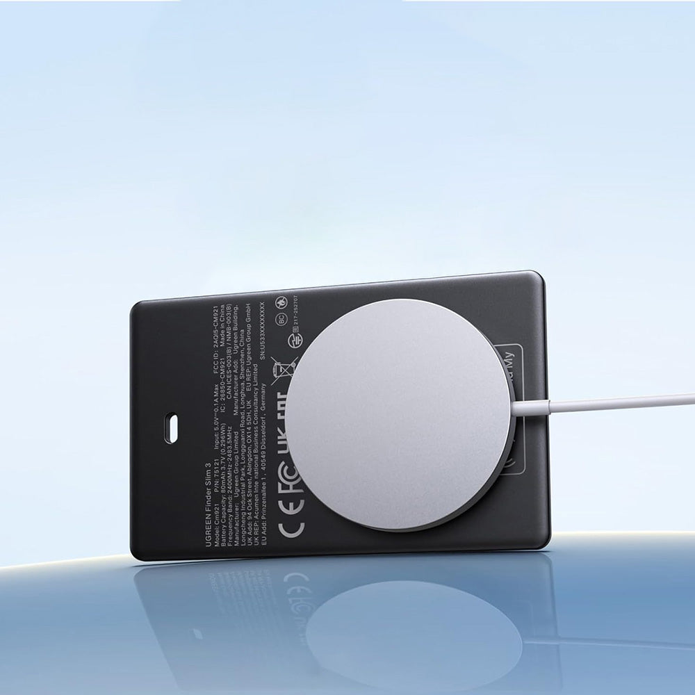 UGREEN SmartTag Smart Finder Slim 3 CM921 dla serii iOS, czarny