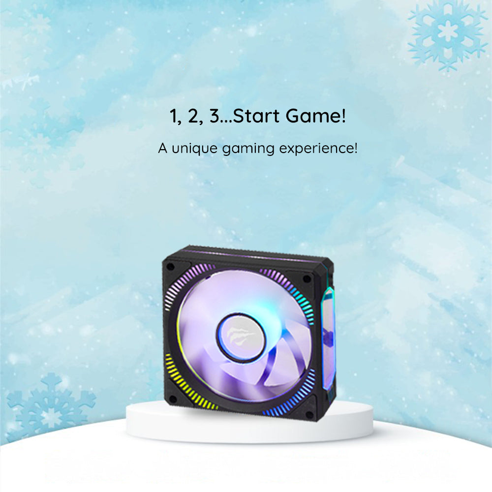 Wentylator HAVIT F2096, 1800RPM, 30dB, 3W, Czarny