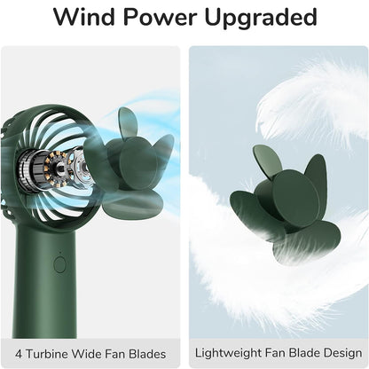 JisuLife FA20X Portable Fan, Green
