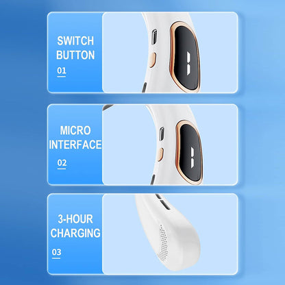 Wentylator przenośny Techsuit H6, różowy