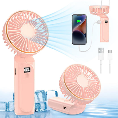 Przenośny wentylator Techsuit M12, biały