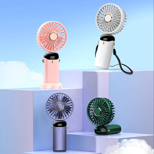 Techsuit N15 Portable Fan, Pink