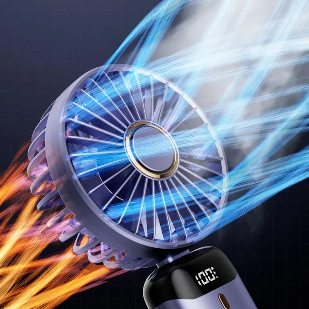 Techsuit N15 Portable Fan, Purple