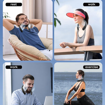 Wentylator przenośny Techsuit S8, biały
