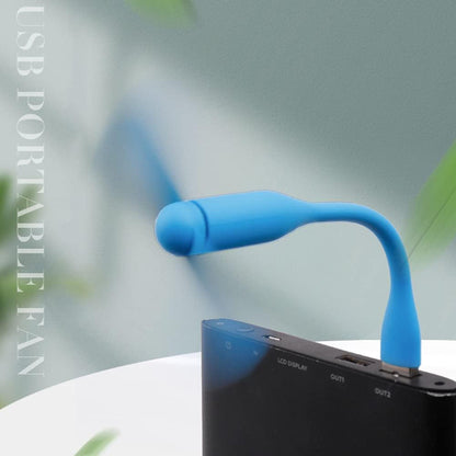 Wentylator USB Techsuit TUF1, Niebieski