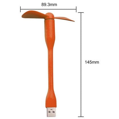 Wentylator USB Techsuit TUF1, Pomarańczowy