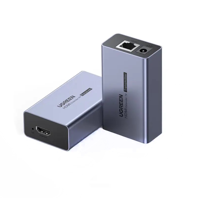 Extender HDMI UGREEN CM455, 1080P, Szary