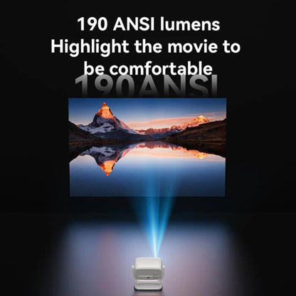 Projektor Yesido TV13, 720P, 190ANSI, Android 9.0, Biały